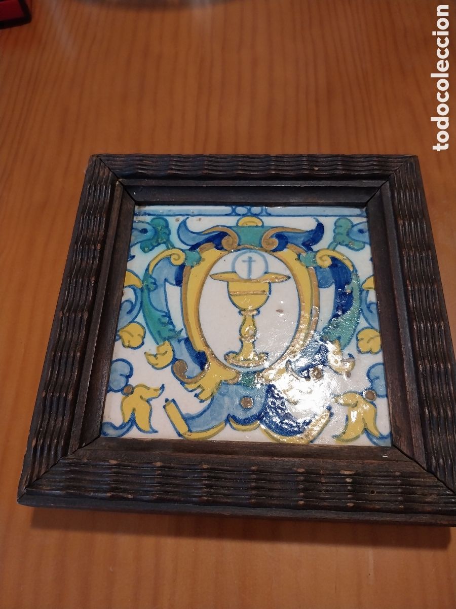 Antig&uuml;edades: Azulejo d Manises. Barroco. Expectacular - Foto 1