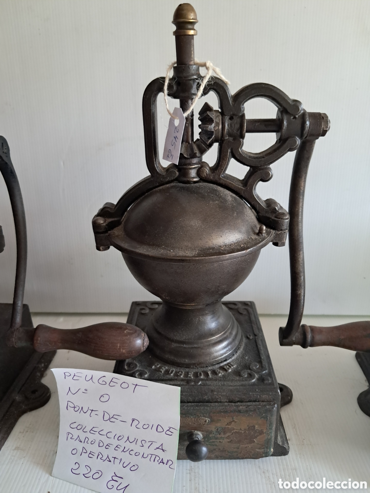Antig&uuml;edades: Molinillo de caf&eacute; antiguo Peugeot N&deg;0 Pon-De-Roide Coleccionista