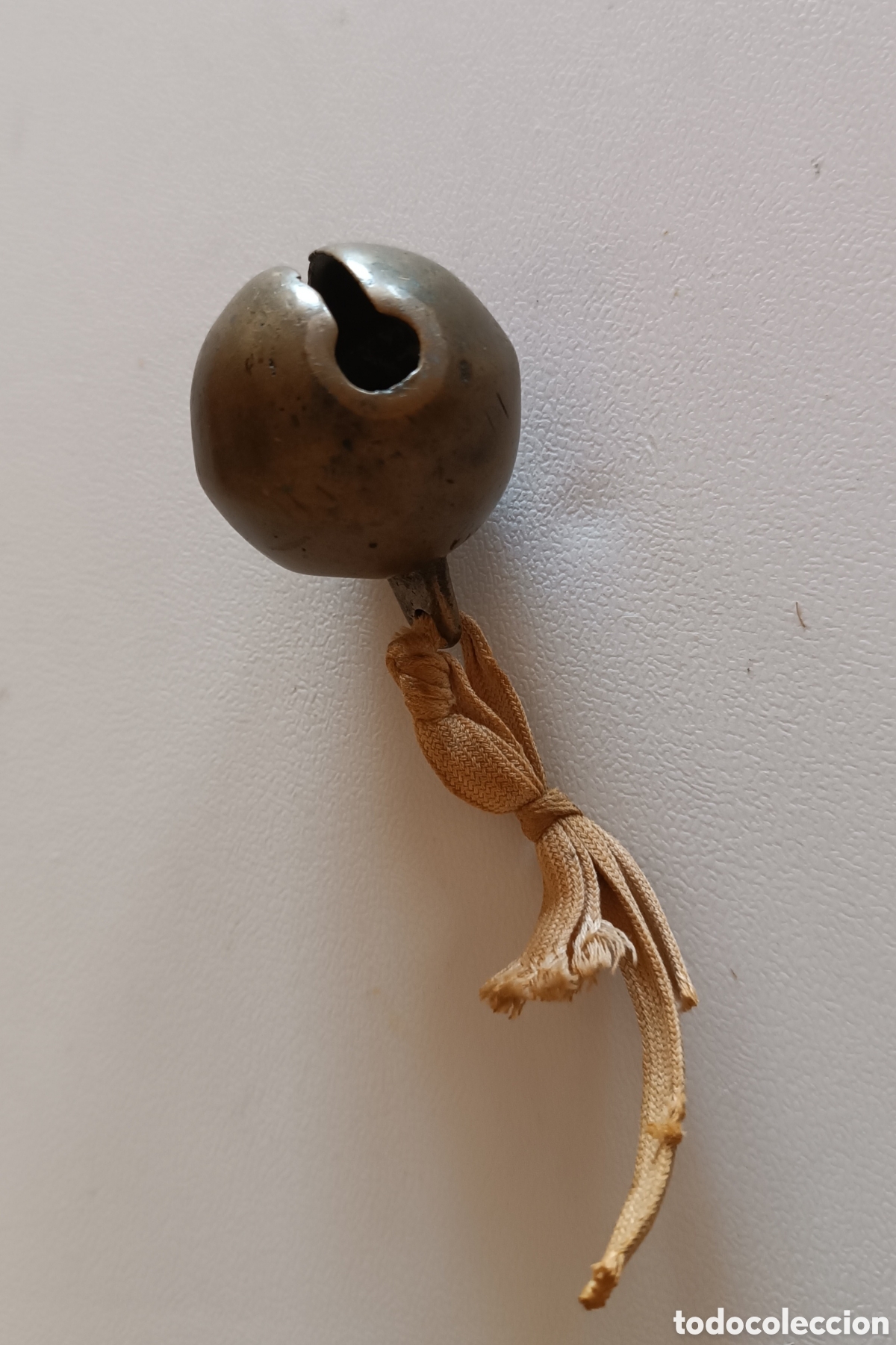 Antig&uuml;edades: Antiguo CASCABEL en Bronce n&uacute;mero 9. - Foto 3