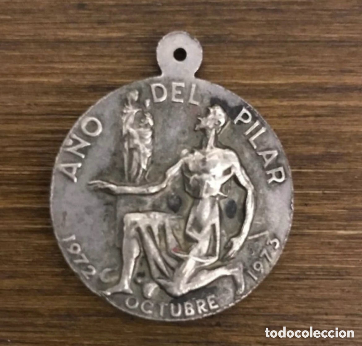 Antig&uuml;edades: Medalla del Pilar (1972-1973) - Foto 1