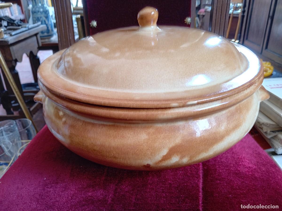 Antig&uuml;edades: Olla de barro cocido y vidriado - Foto 1