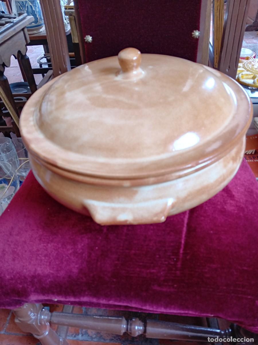 Antig&uuml;edades: Olla de barro cocido y vidriado - Foto 2