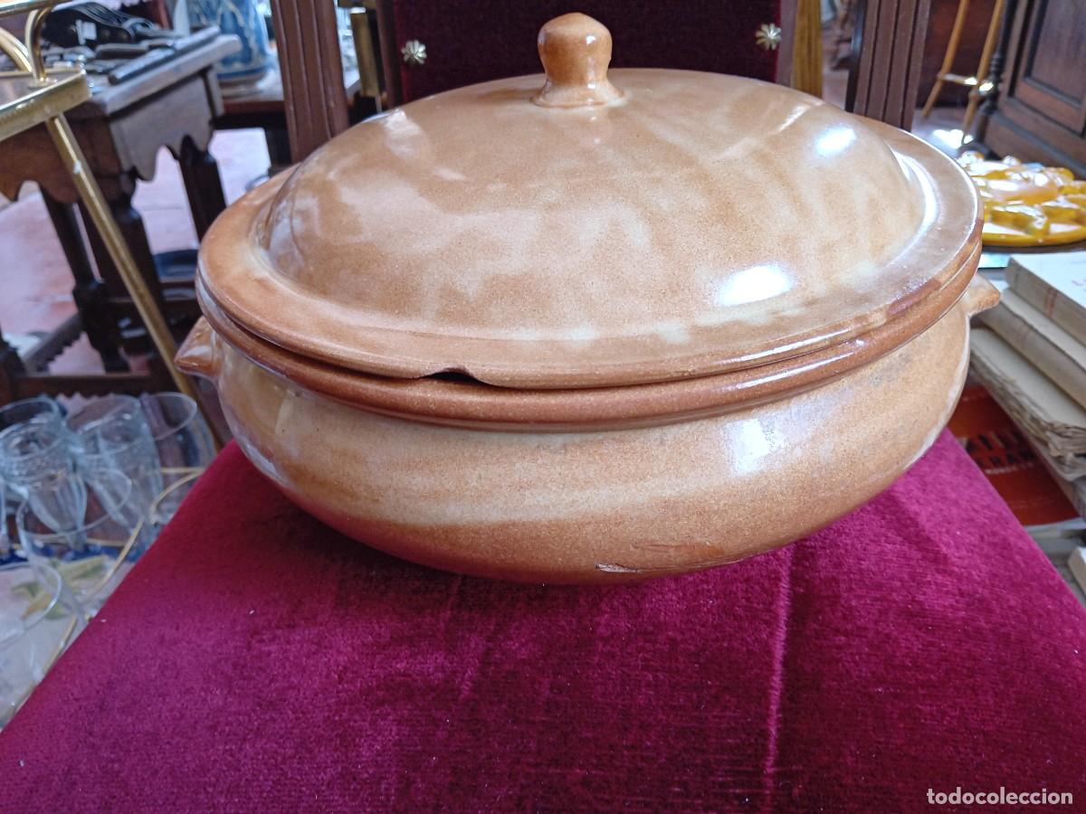 Antig&uuml;edades: Olla de barro cocido y vidriado - Foto 3