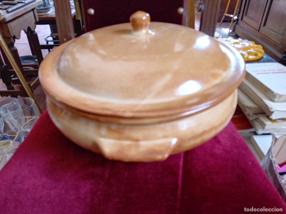 Antig&uuml;edades: Olla de barro cocido y vidriado - Foto 6