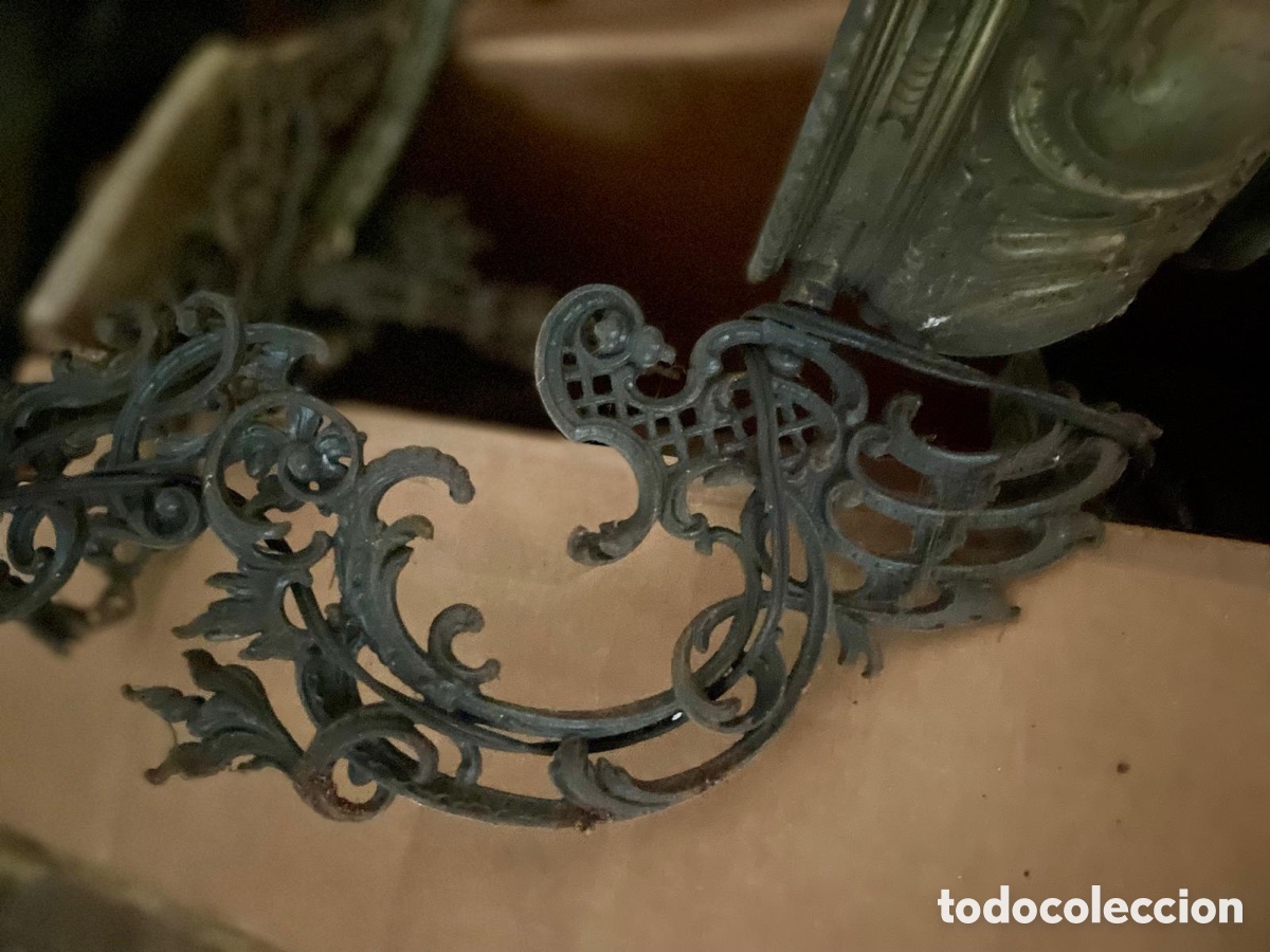 Antig&uuml;edades: Antigua l&aacute;mpara quinqu&eacute; de colecci&oacute;n - Foto 5