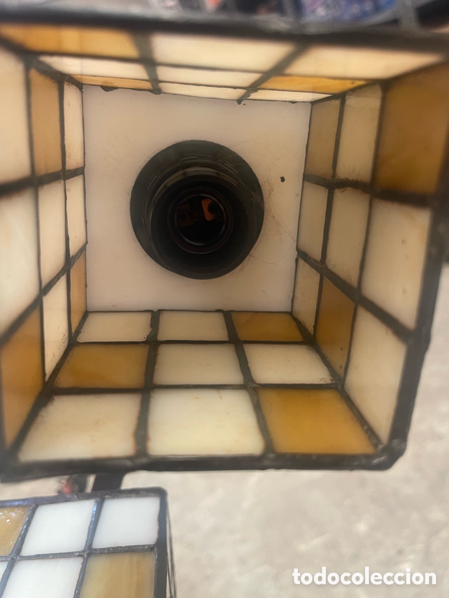 Antig&uuml;edades: L&aacute;mpara 8 luces - Sal&oacute;n - Foto 3