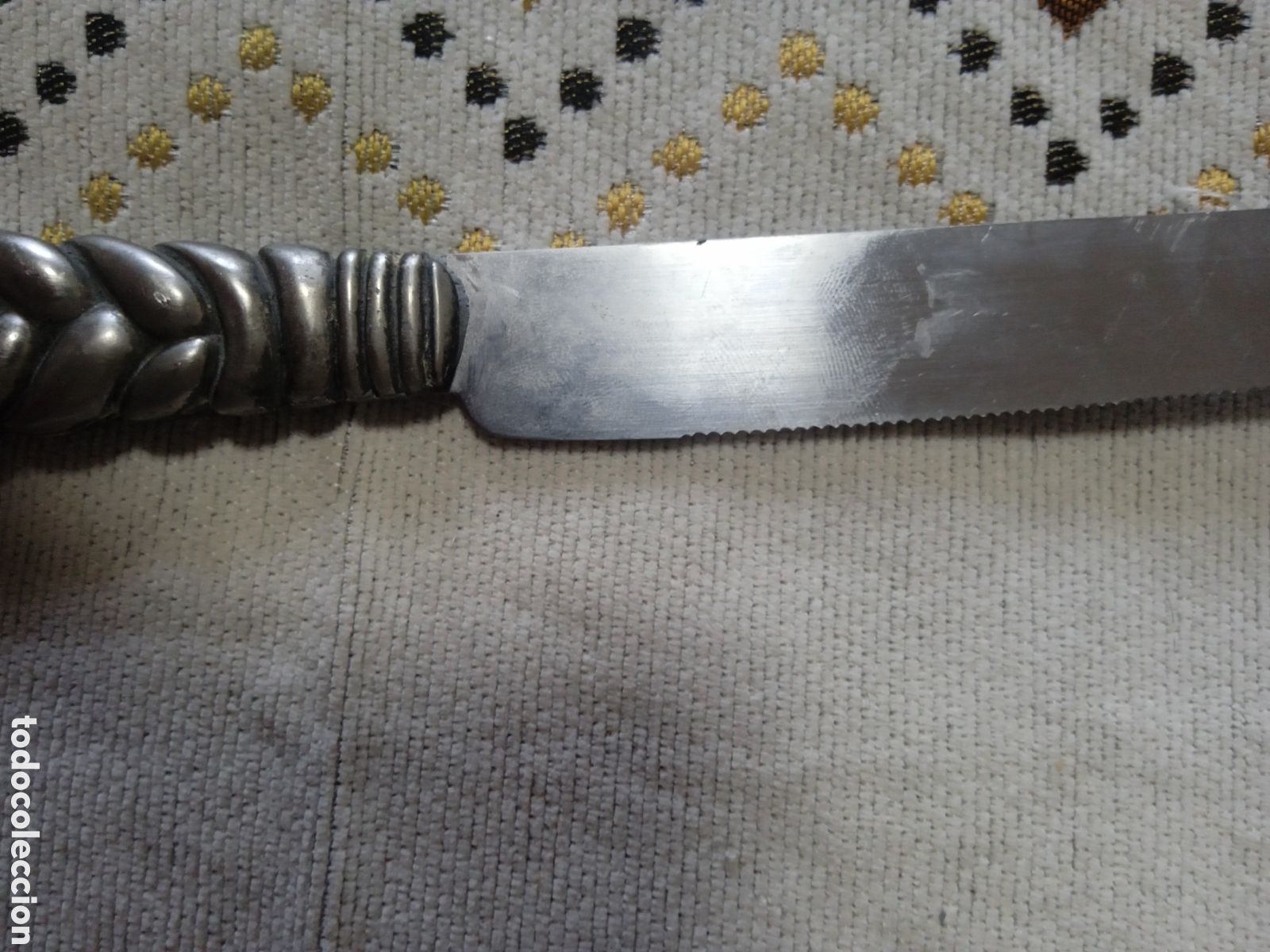 Antig&uuml;edades: Cuchillo jud&iacute;o jal&aacute; (cortar pan en shabat) - Foto 5