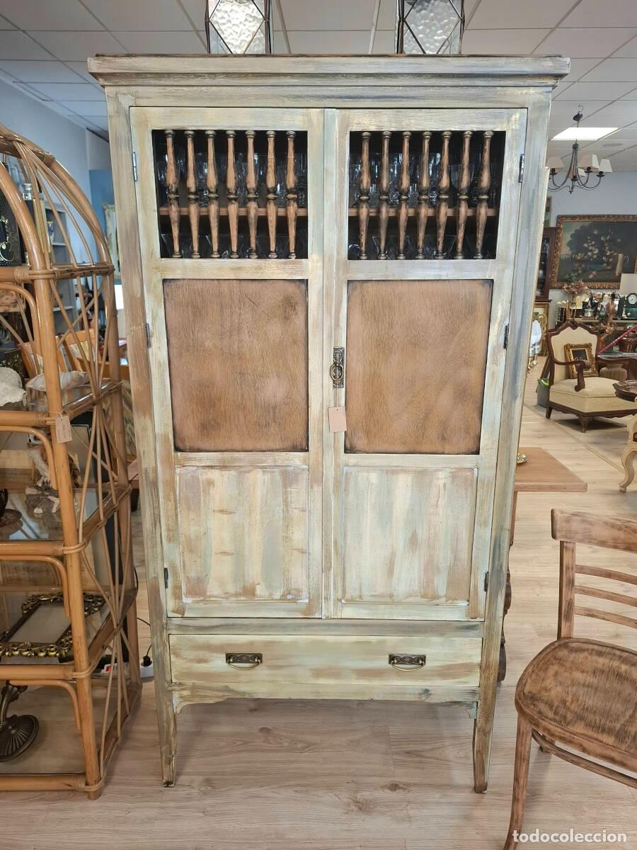 Antig&uuml;edades: Alacena r&uacute;stica madera noble - Foto 2