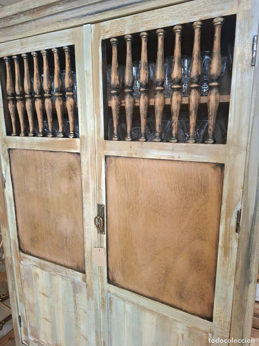 Antig&uuml;edades: Alacena r&uacute;stica madera noble - Foto 4