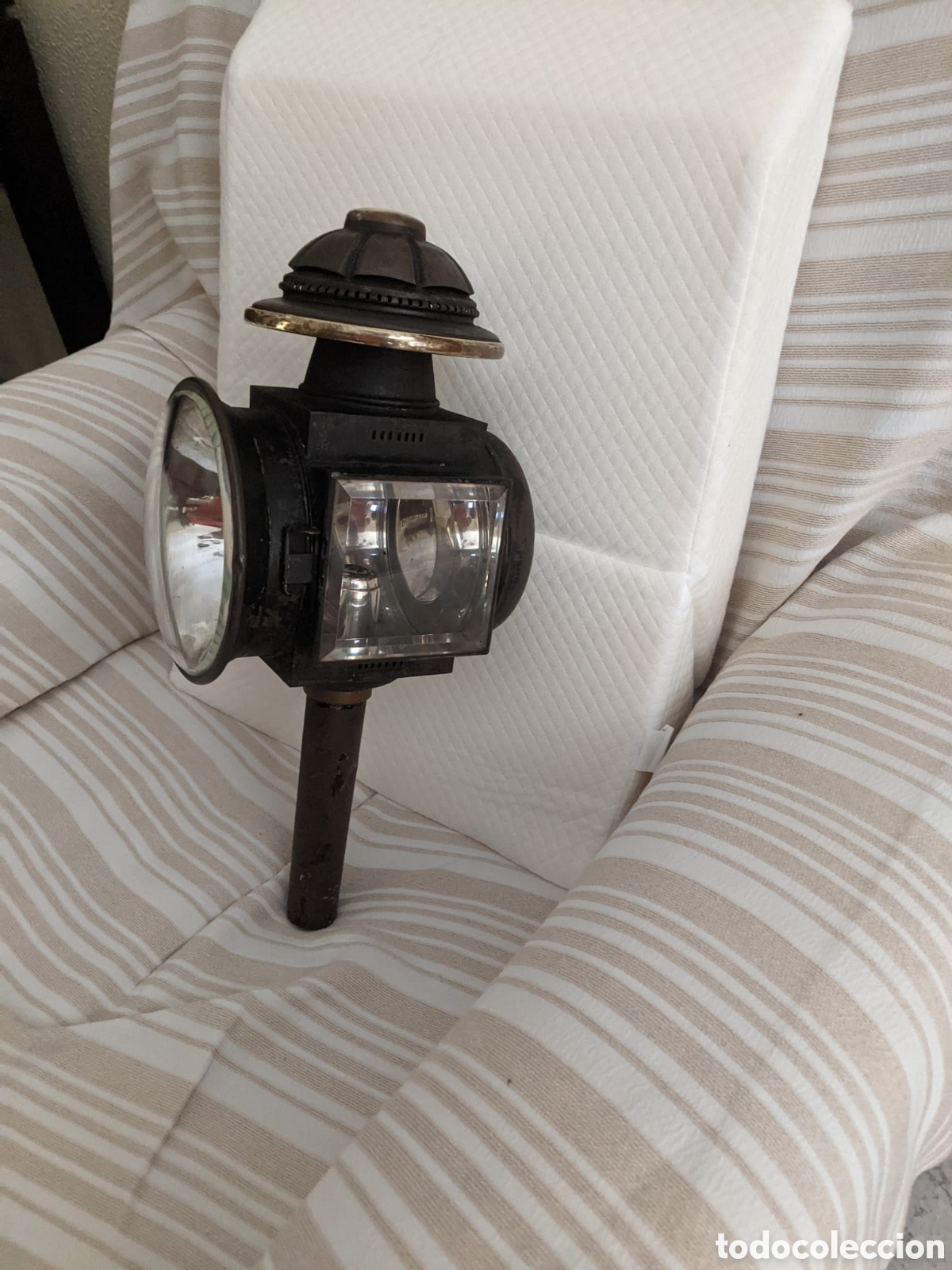 Antig&uuml;edades: Farol antiguo carruaje - Foto 5
