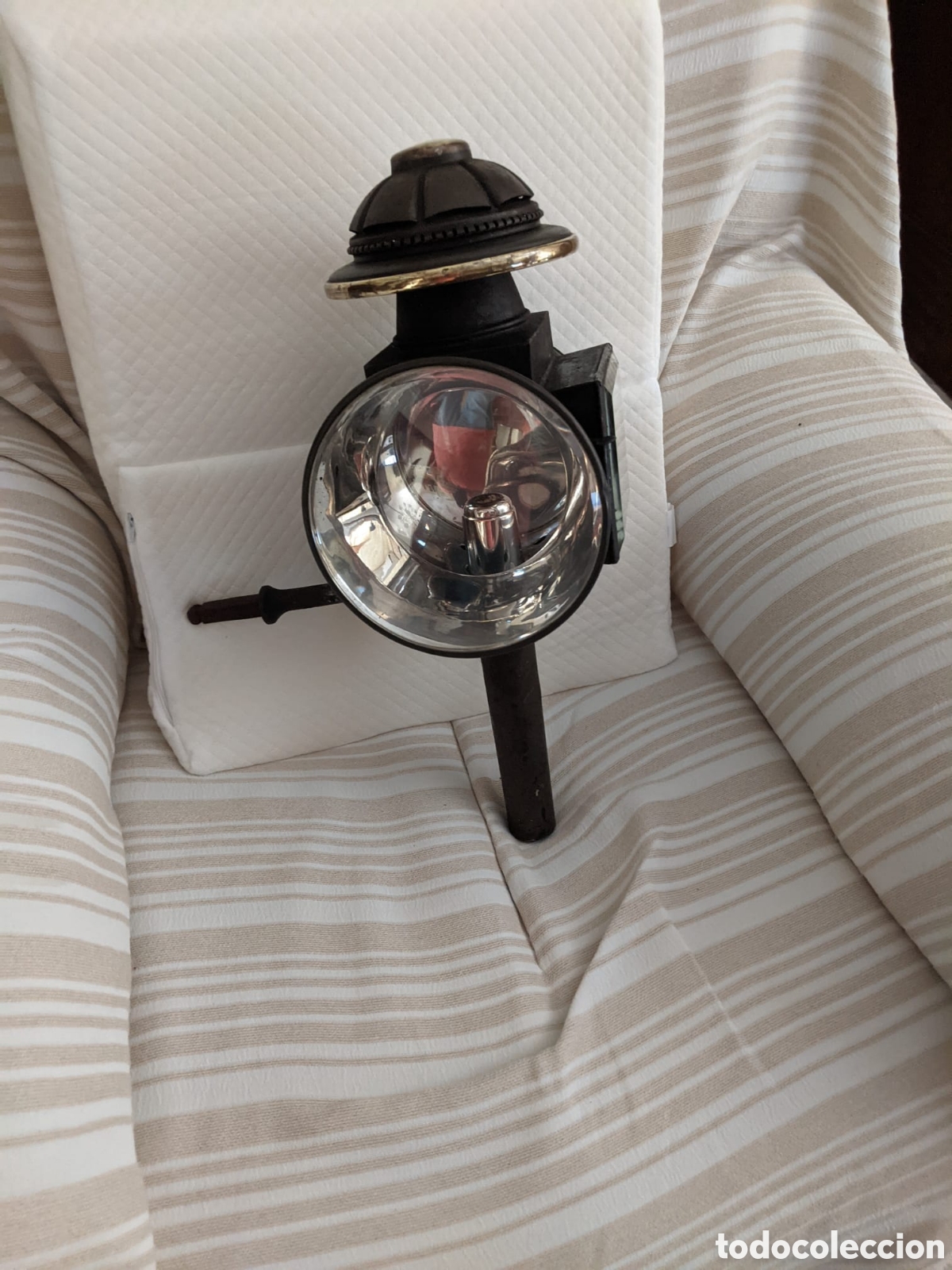 Antig&uuml;edades: Farol antiguo carruaje - Foto 6