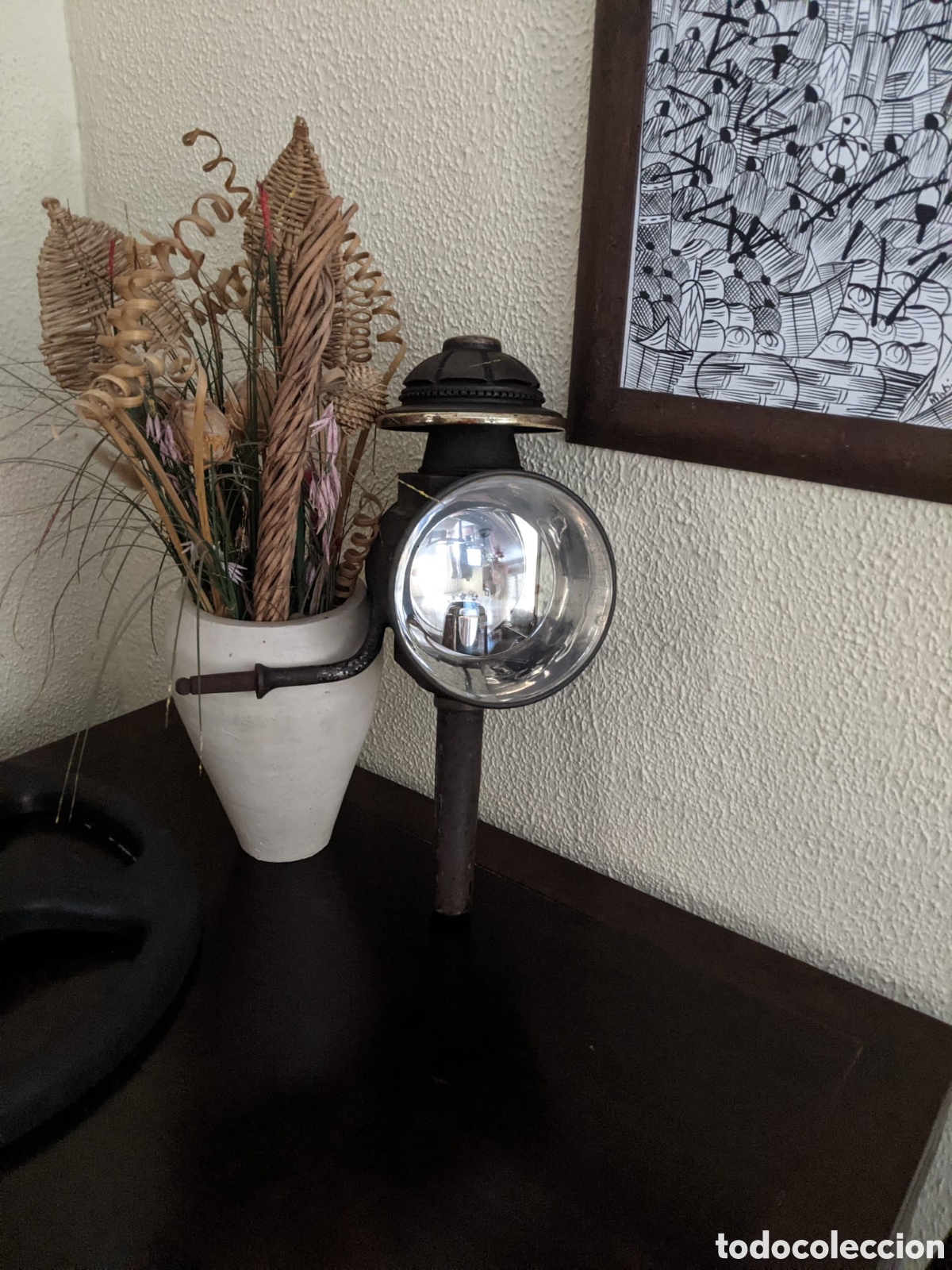 Antig&uuml;edades: Farol antiguo carruaje - Foto 1