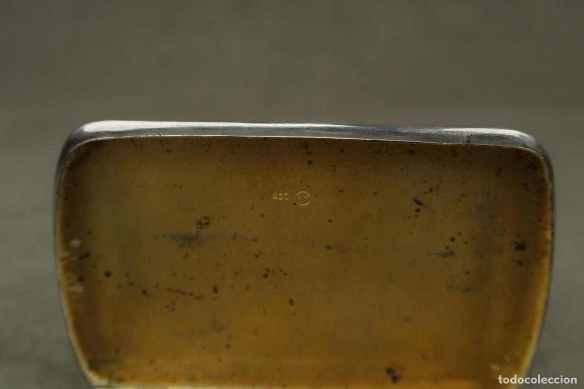 Antig&uuml;edades: Antigua Cajita de Rape de Plata - Foto 15