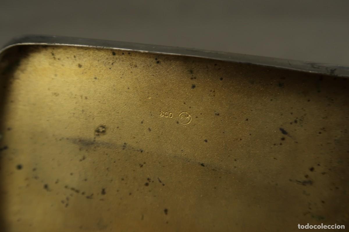 Antig&uuml;edades: Antigua Cajita de Rape de Plata - Foto 18
