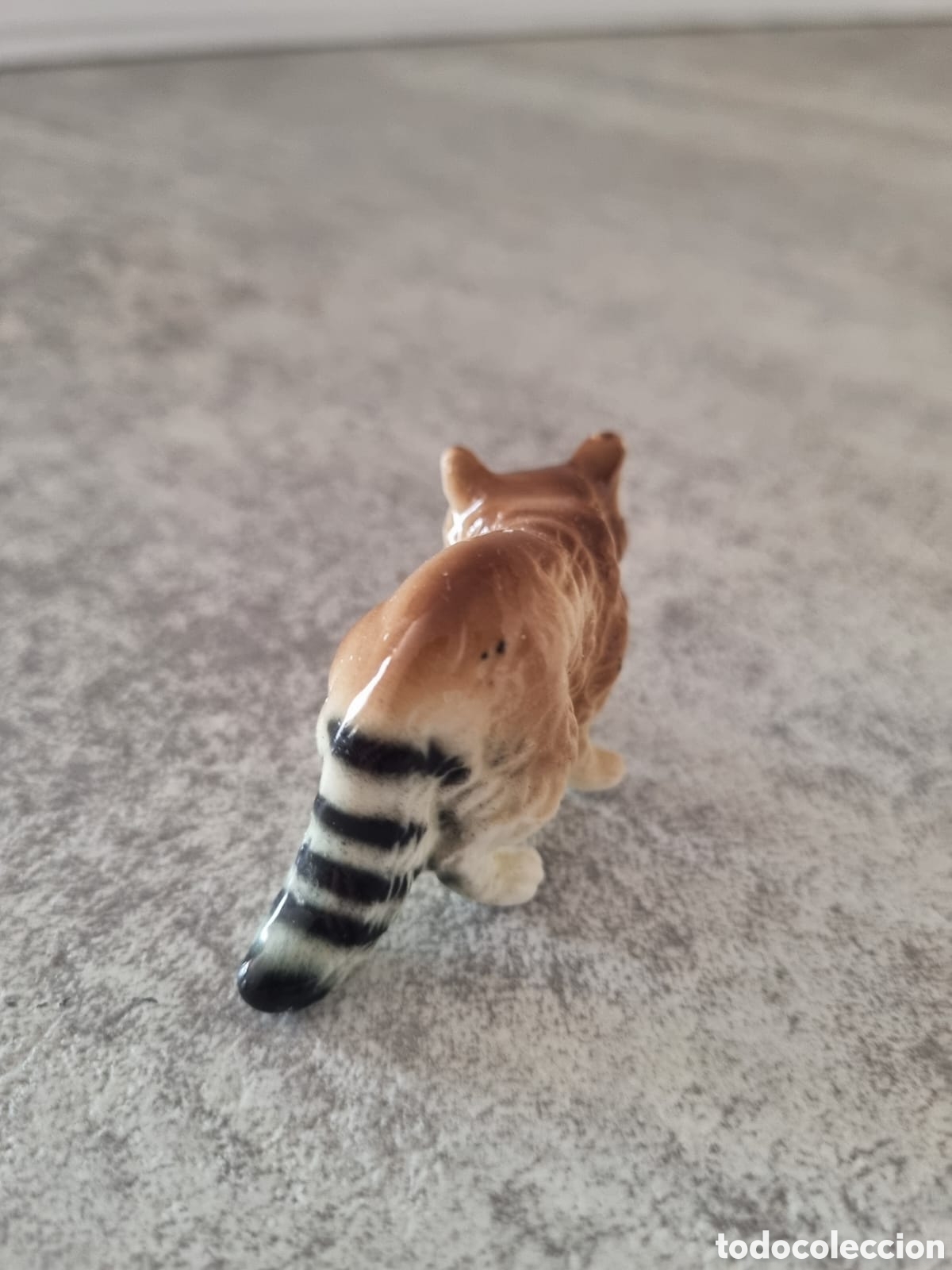 Antig&uuml;edades: Mapache Porcelana miniatura - Foto 3