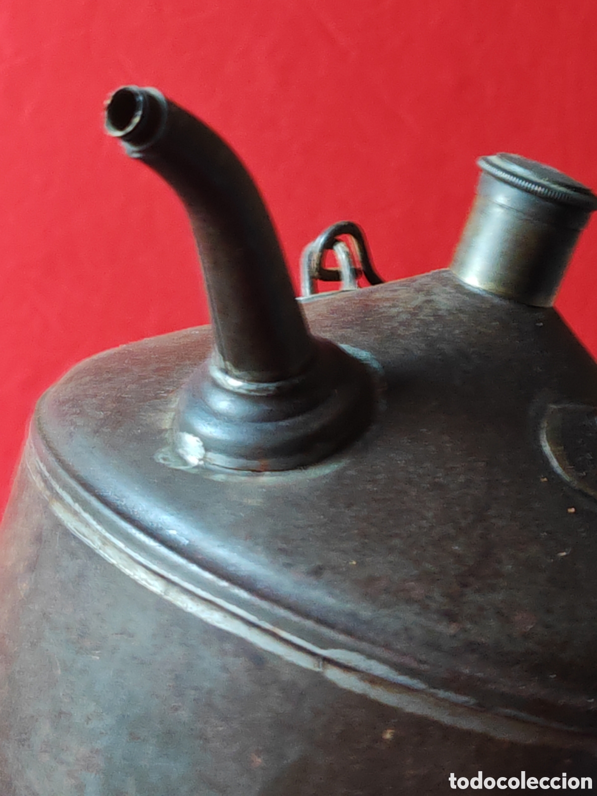 Antig&uuml;edades: Antigua lata aceitera - Foto 8