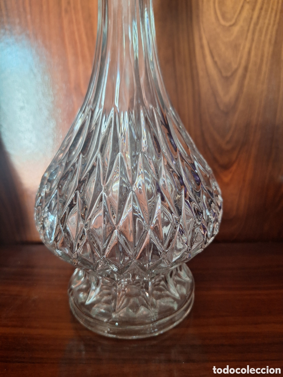 Antig&uuml;edades: Botella antigua de cristal - Foto 3