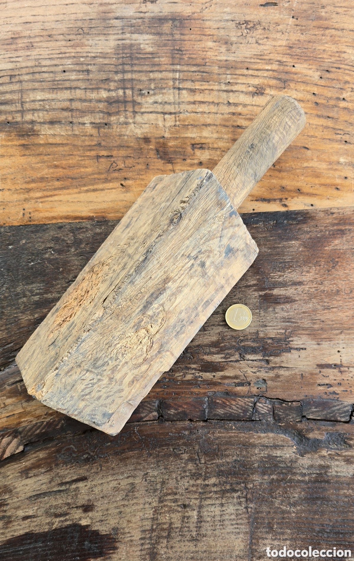 Antig&uuml;edades: Raro mazo de madera antiguo - Foto 1