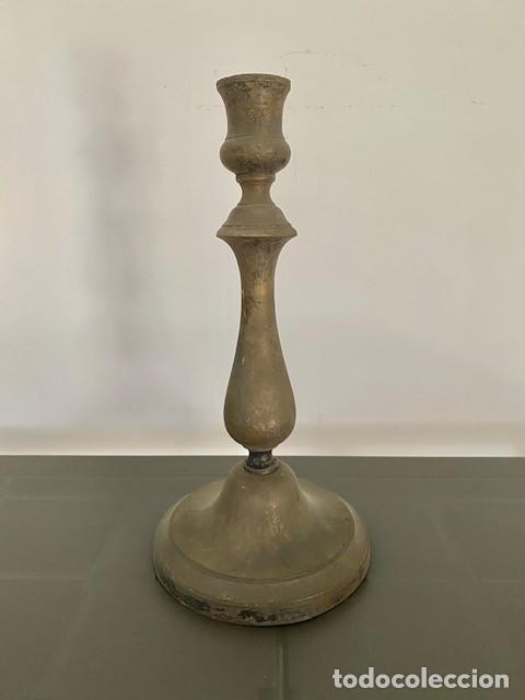 Antig&uuml;edades: CANDELABRO DE BRONCE - Foto 1