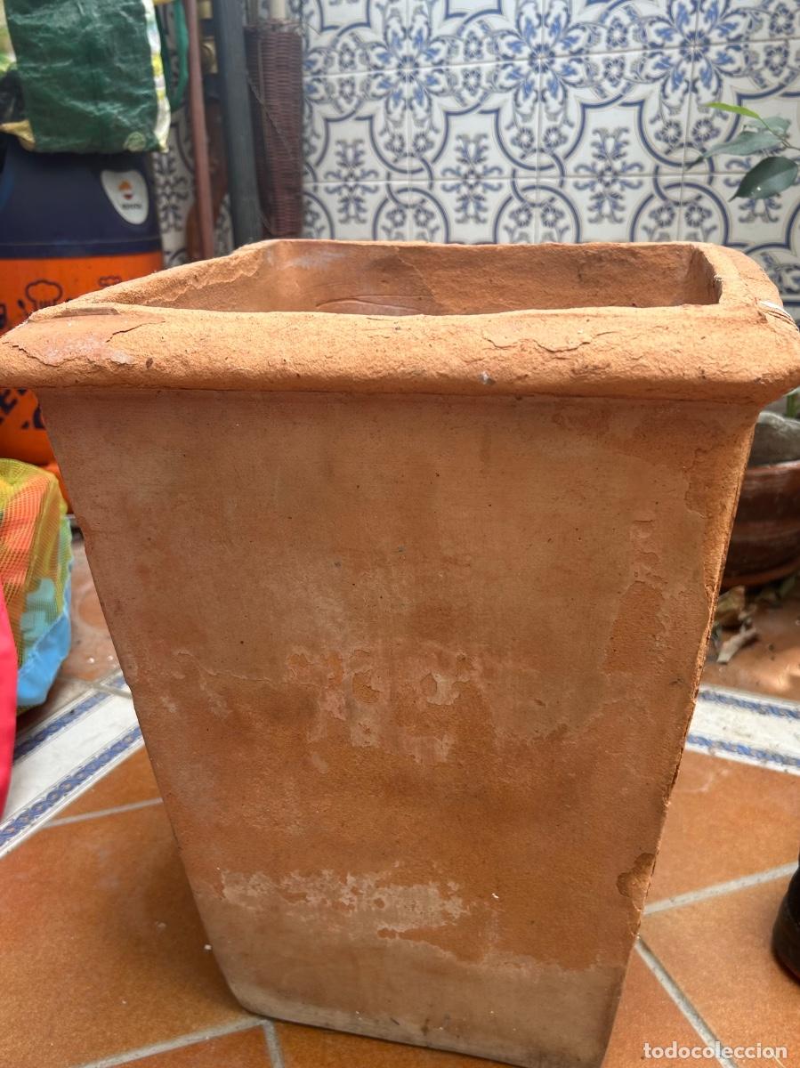 Antig&uuml;edades: Macetero terracota jard&iacute;n exterior e interior - Foto 2