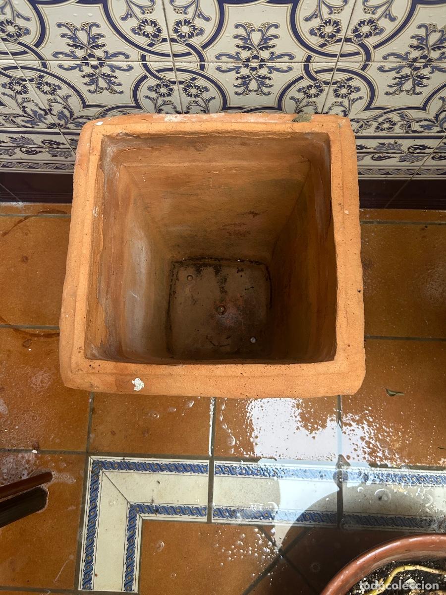 Antig&uuml;edades: Macetero terracota jard&iacute;n exterior e interior - Foto 3