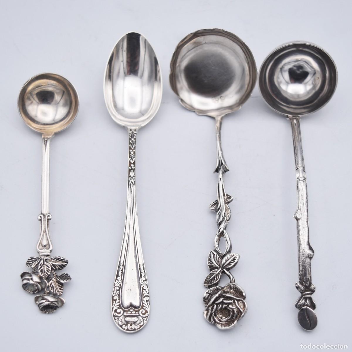 Antig&uuml;edades: Cucharillas de plata - Foto 2