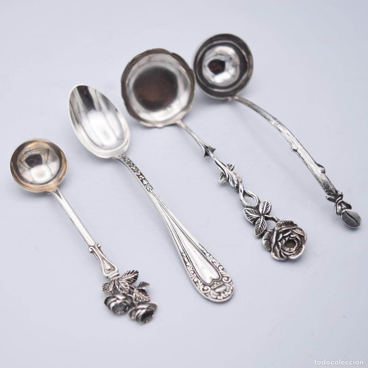 Antig&uuml;edades: Cucharillas de plata - Foto 3