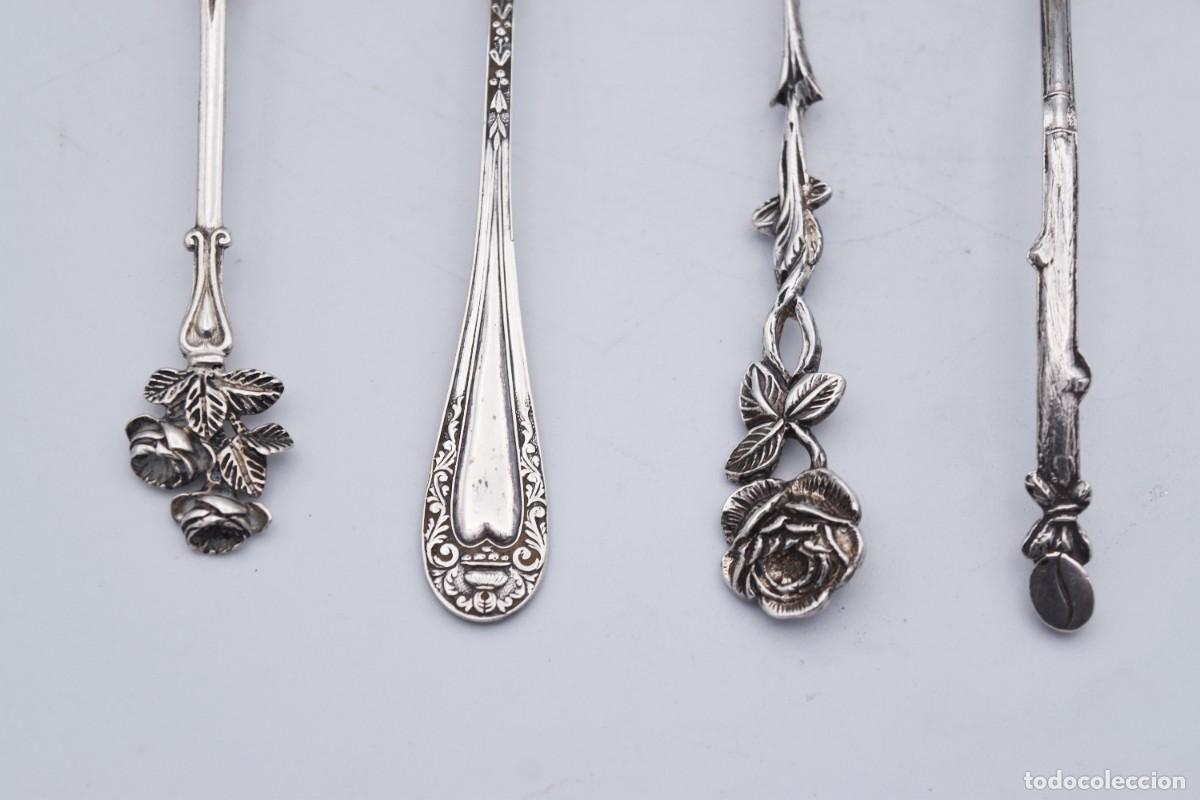 Antig&uuml;edades: Cucharillas de plata - Foto 4