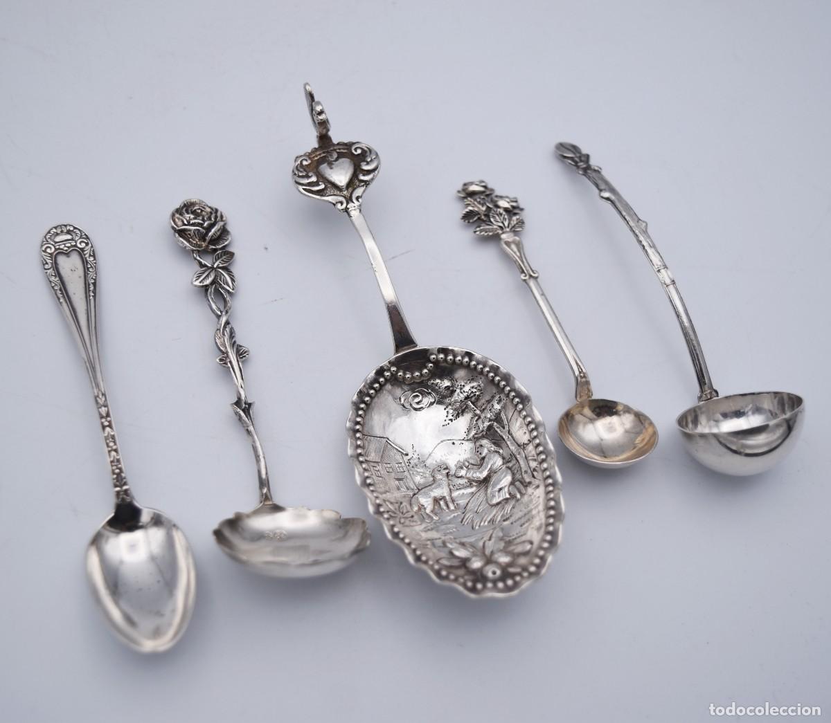 Antig&uuml;edades: Cucharillas de plata - Foto 12