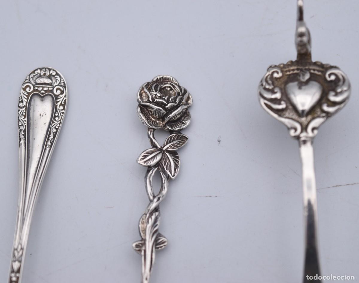 Antig&uuml;edades: Cucharillas de plata - Foto 16