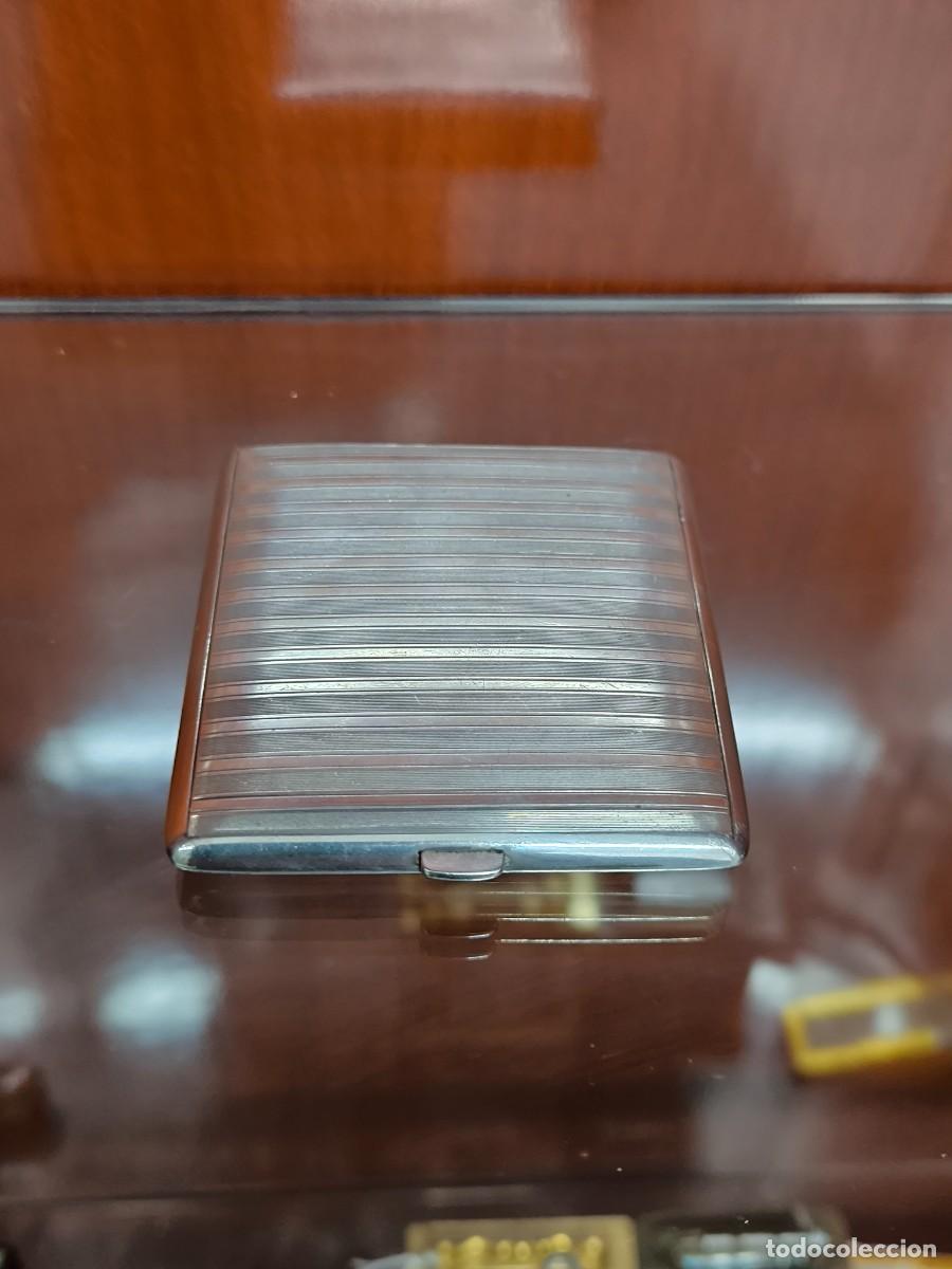 Antig&uuml;edades: PITILLERA DE PLATA CON ESMALTES EN AZUL COBALTO - Foto 10