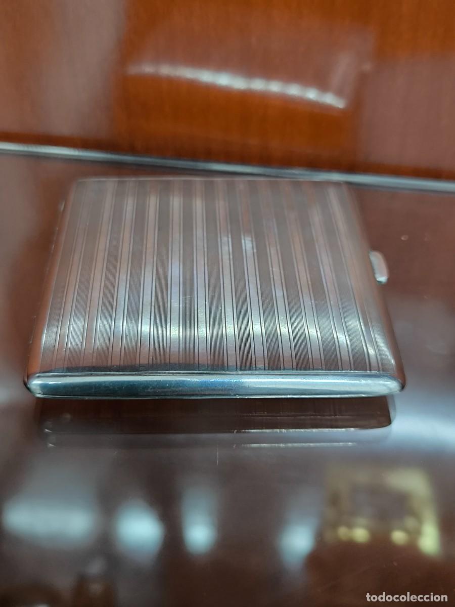 Antig&uuml;edades: PITILLERA DE PLATA CON ESMALTES EN AZUL COBALTO - Foto 11