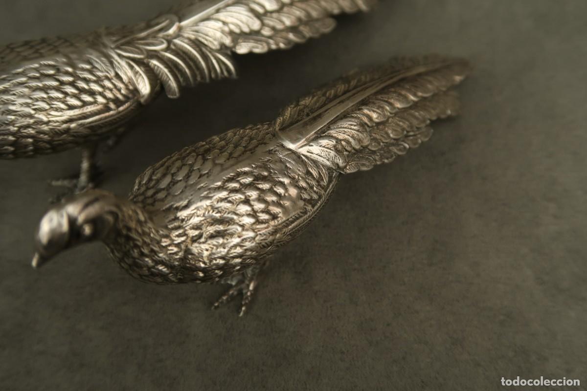 Antig&uuml;edades: Antiguos Faisanes de Plata - Foto 9