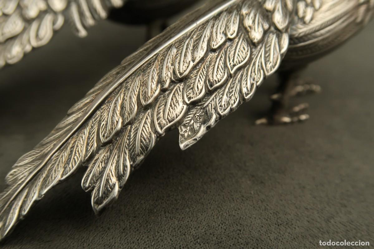 Antig&uuml;edades: Antiguos Faisanes de Plata - Foto 16