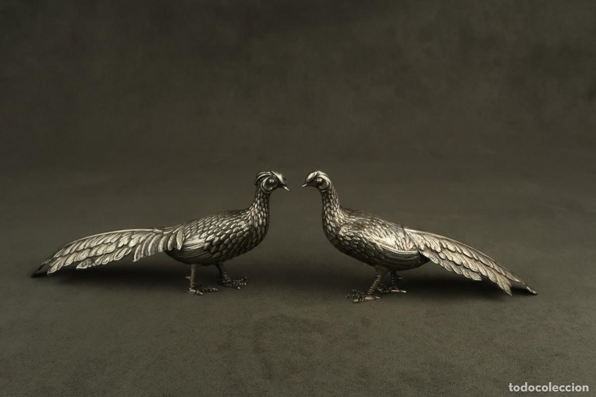 Antig&uuml;edades: Antiguos Faisanes de Plata - Foto 17