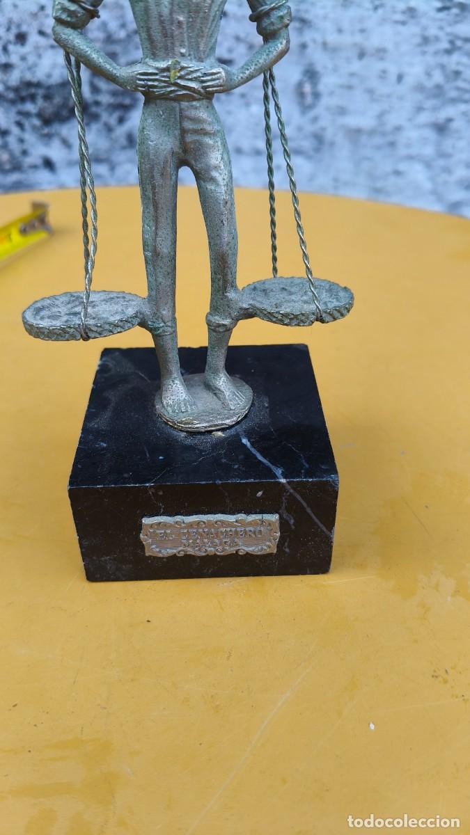 Antig&uuml;edades: Sculpture bronze el cenacheros de Malaga - Foto 6