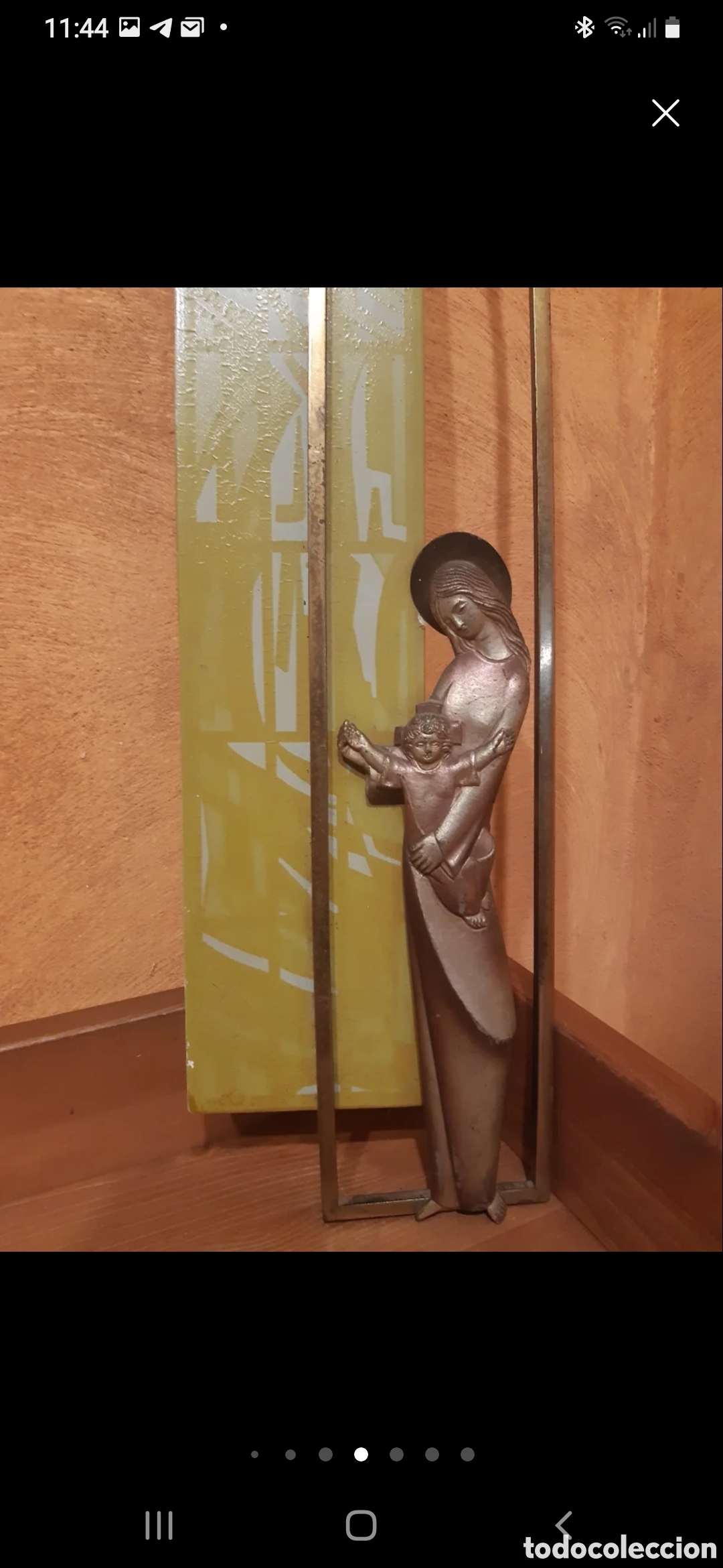 Antig&uuml;edades: Virgen con ni&ntilde;o antigua - Foto 1