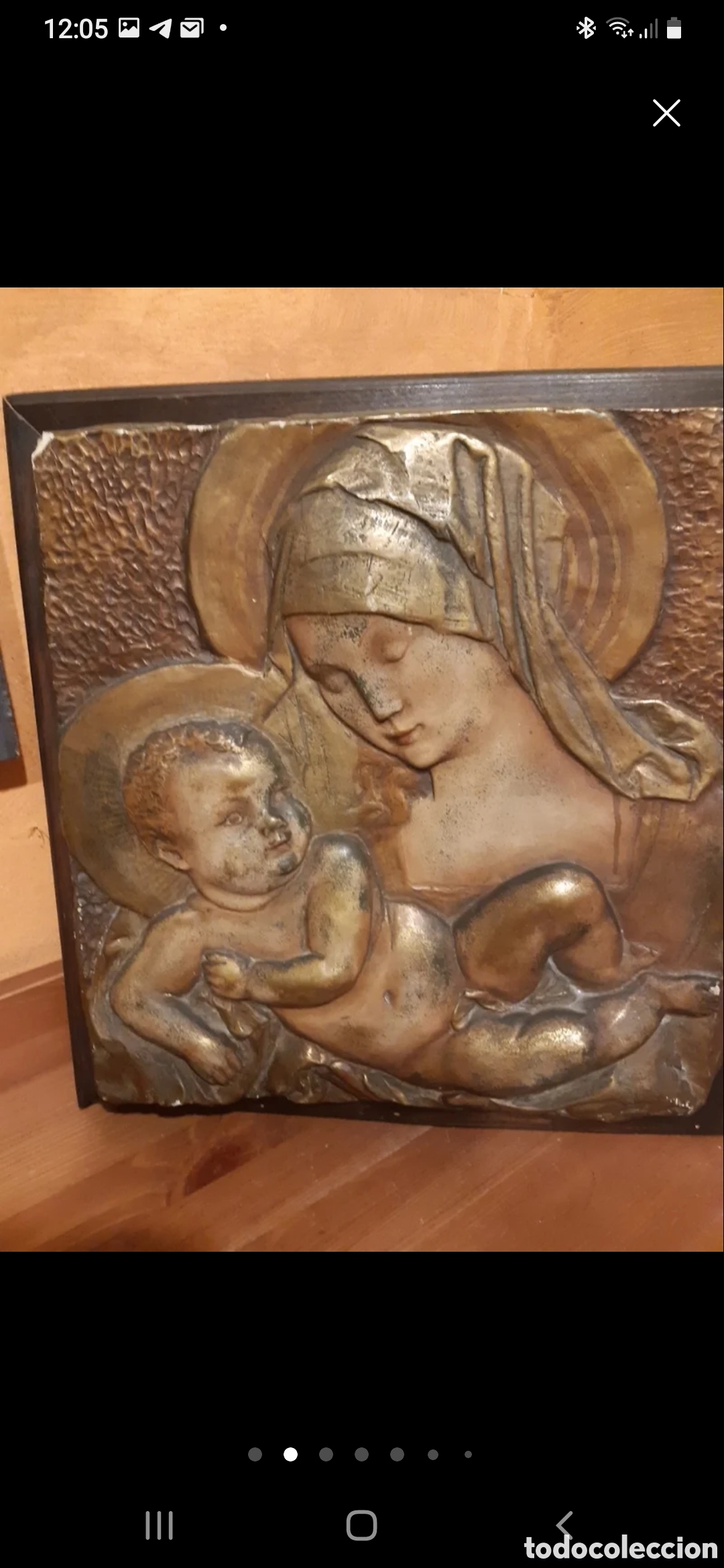 Antig&uuml;edades: Virgen con ni&ntilde;o antigua - Foto 2