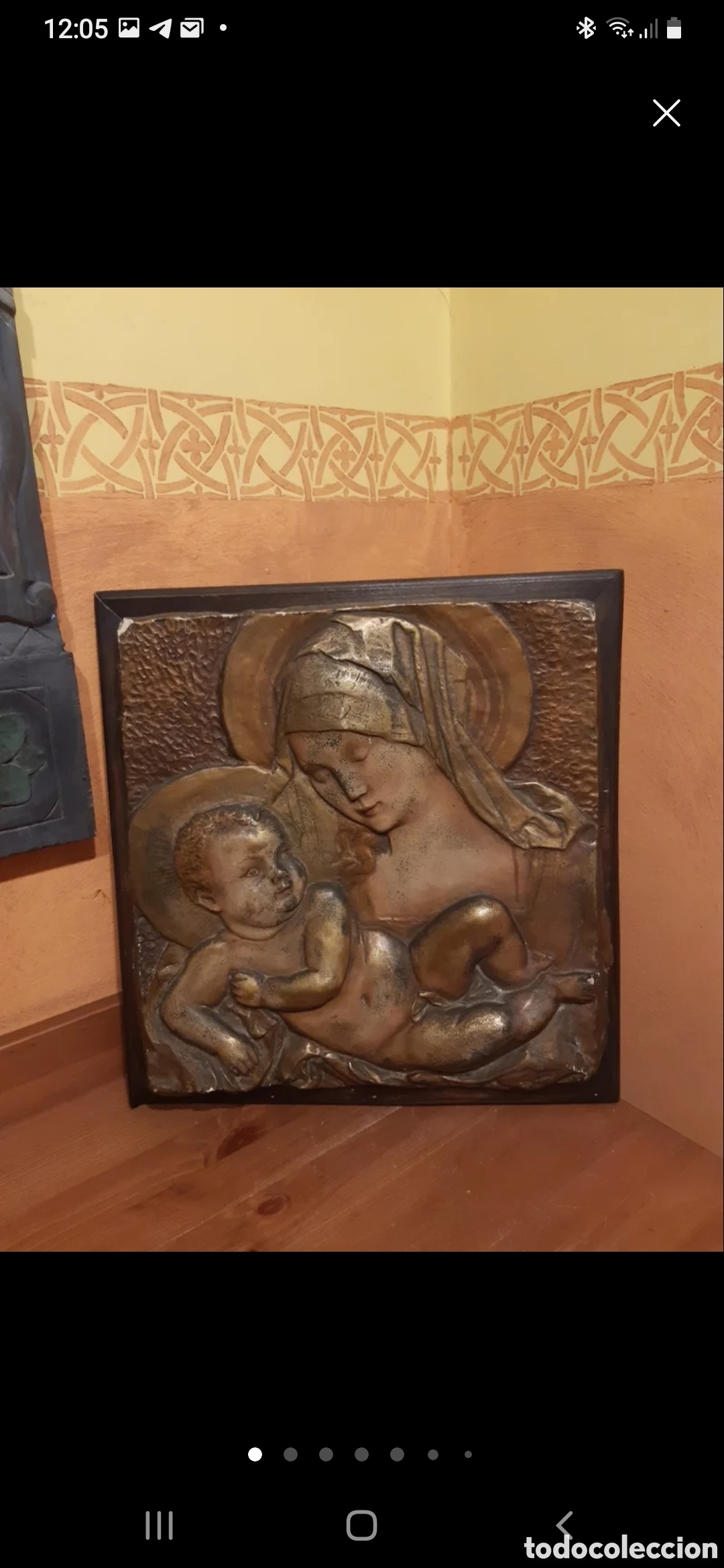 Antig&uuml;edades: Virgen con ni&ntilde;o antigua - Foto 1