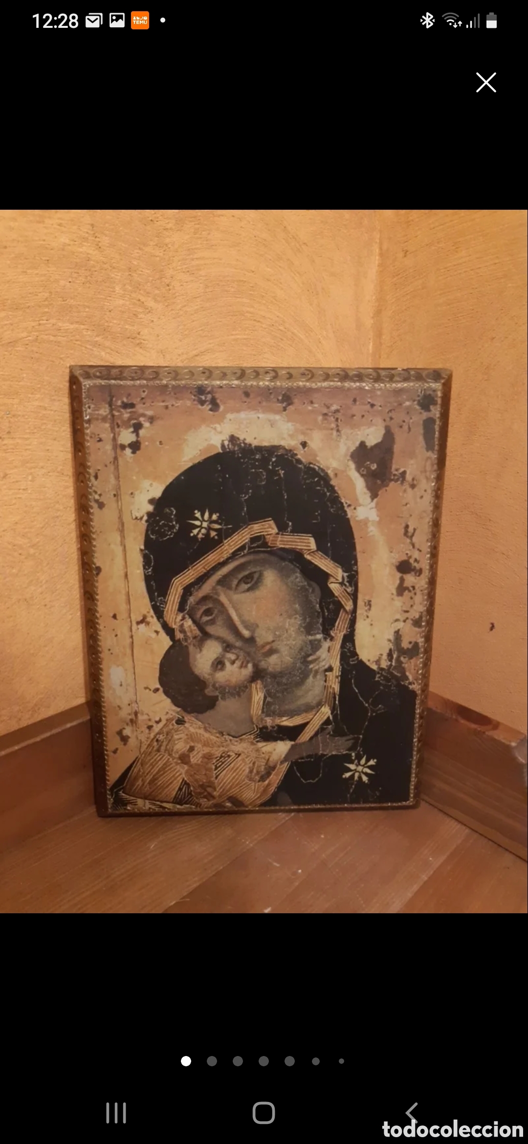 Antig&uuml;edades: Virgen de Bladimir antigua - Foto 1