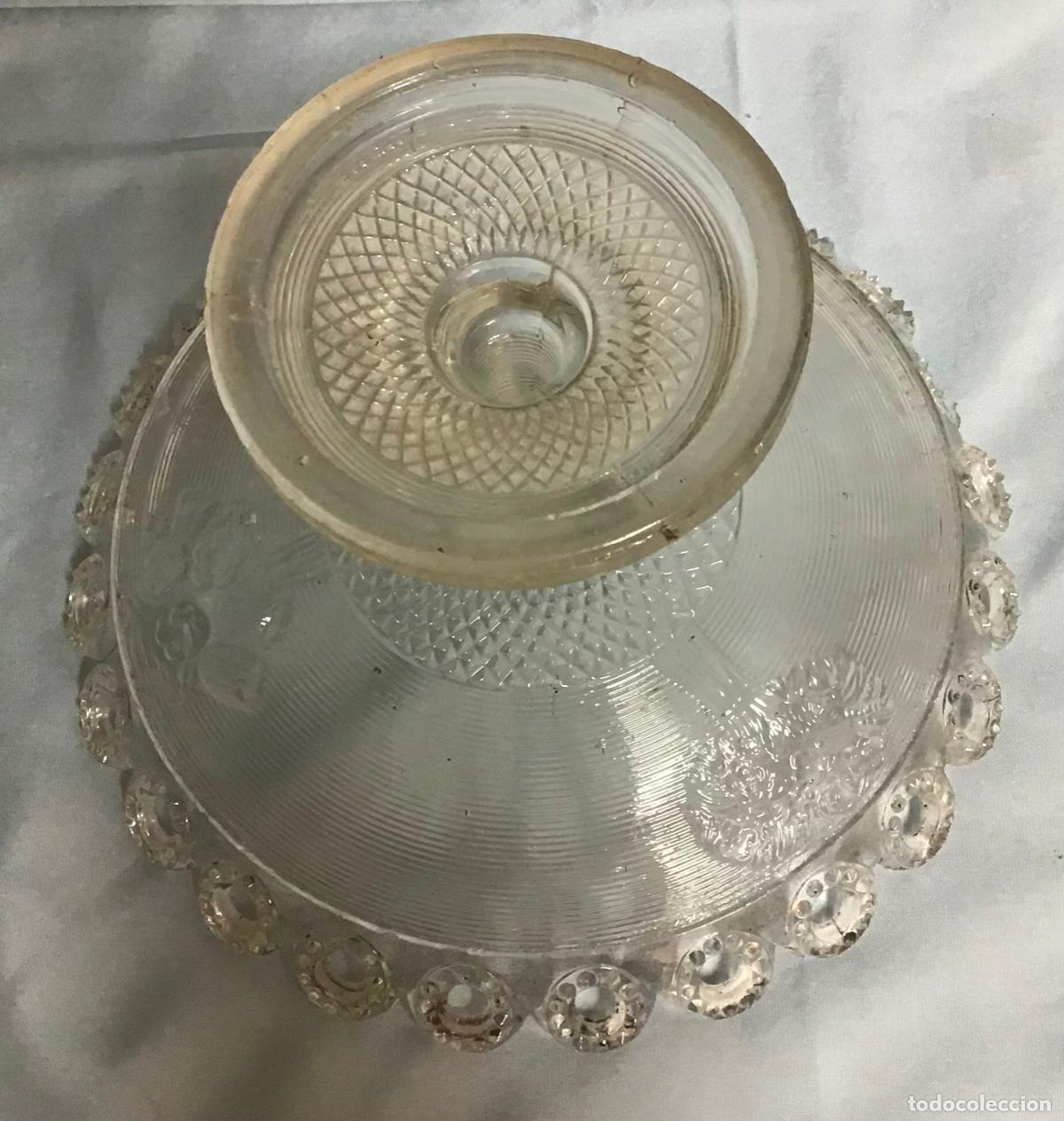 Antig&uuml;edades: SOPORTE PARA PASTELES, CRISTAL - Foto 3