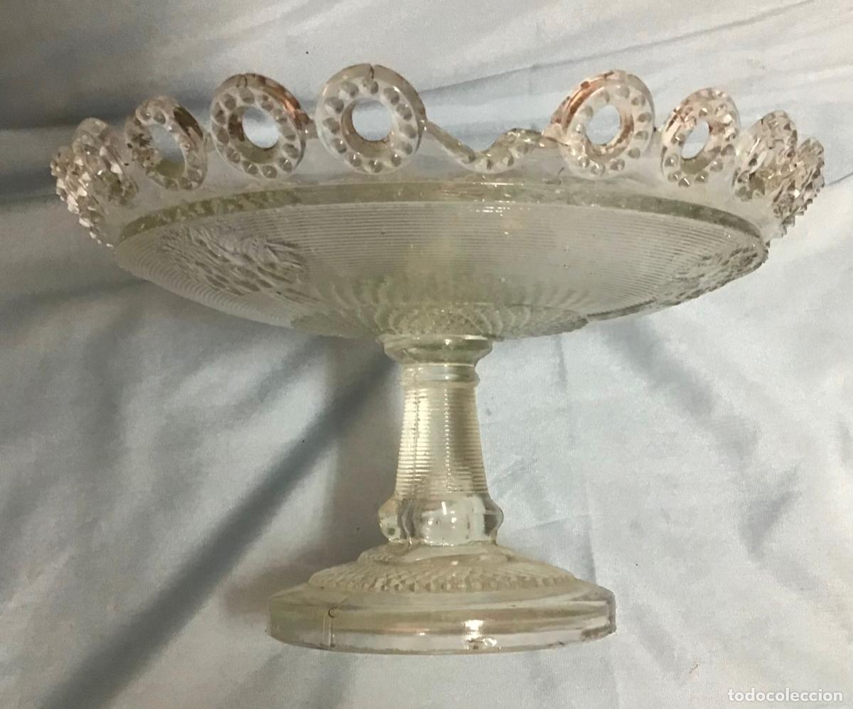 Antig&uuml;edades: SOPORTE PARA PASTELES, CRISTAL - Foto 4