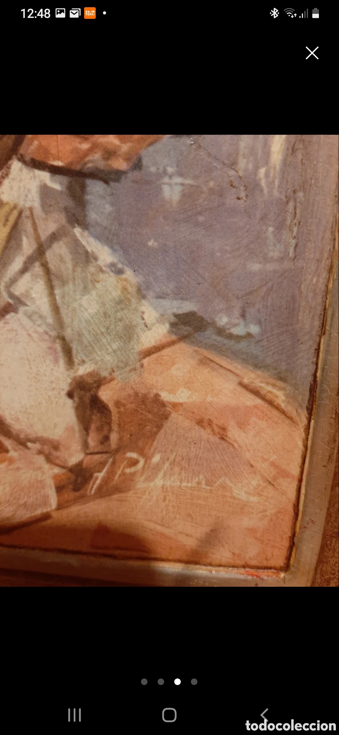 Antig&uuml;edades: Cuadro virgen con ni&ntilde;o - Foto 3