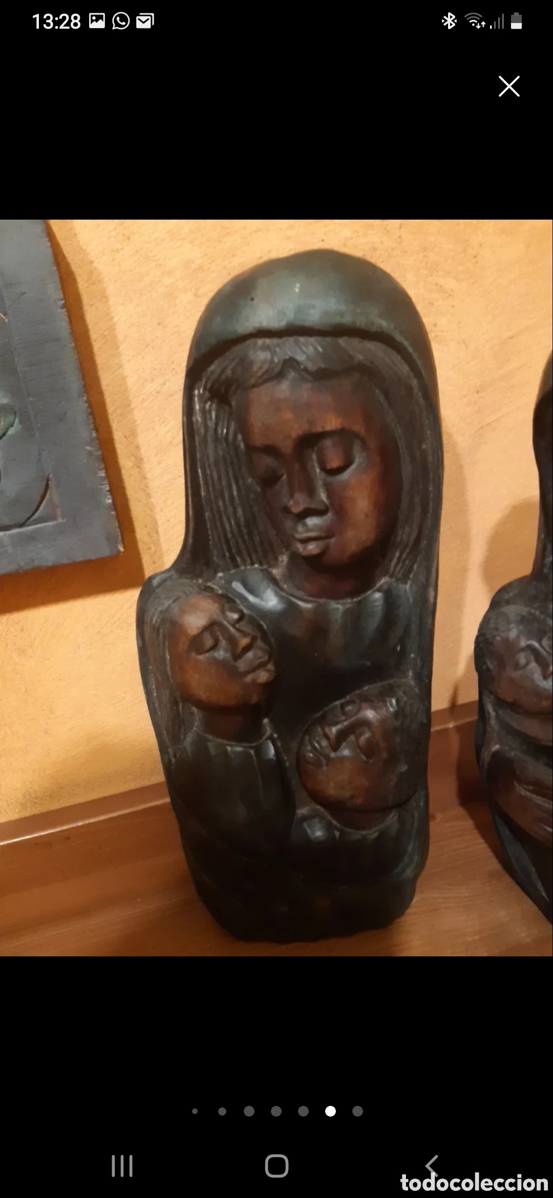 Antig&uuml;edades: Im&aacute;genes Religiosas en madera - Foto 2