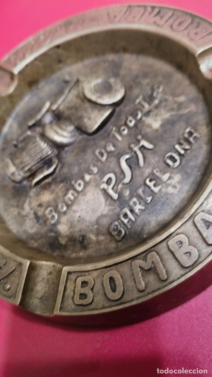 Antig&uuml;edades: Cendrier bronze 1 kg Barcelone 1960 - Foto 1