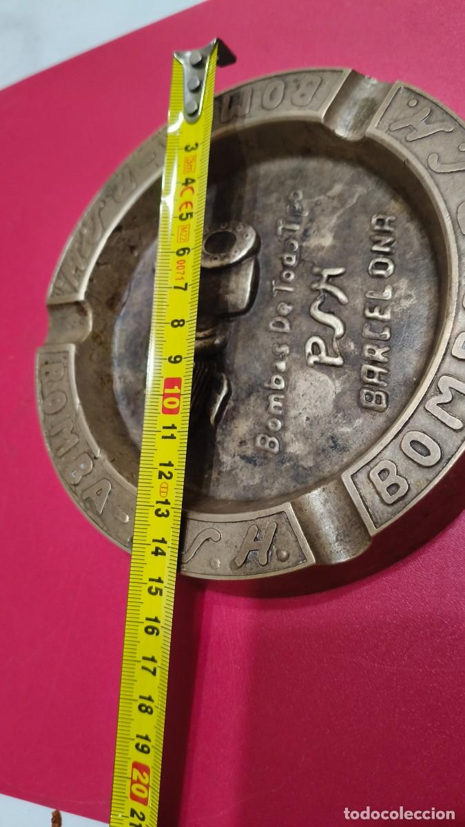 Antig&uuml;edades: Cendrier bronze 1 kg Barcelone 1960 - Foto 3