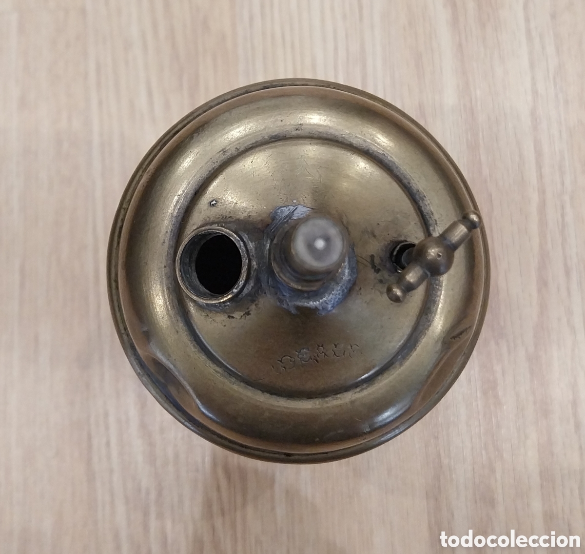 Antig&uuml;edades: L&aacute;mpara vintage de carburo - Foto 3