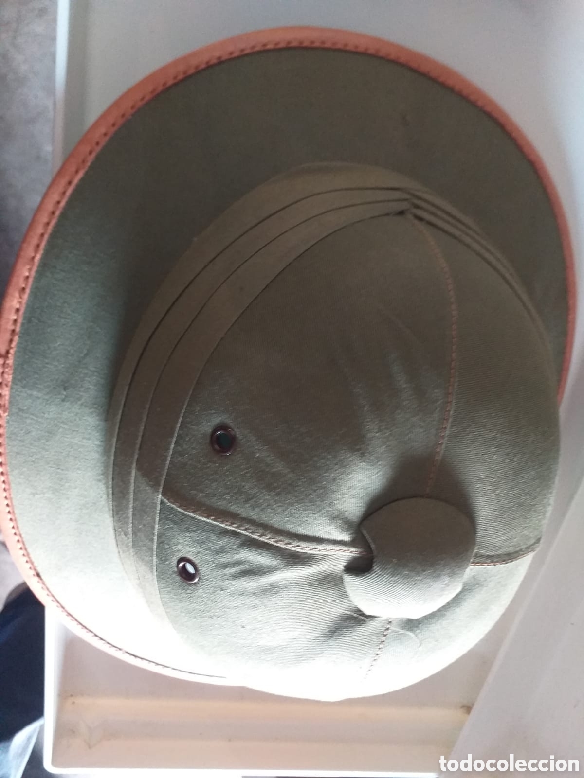 Antig&uuml;edades: Sombrero de safari ingl&eacute;s - Foto 3