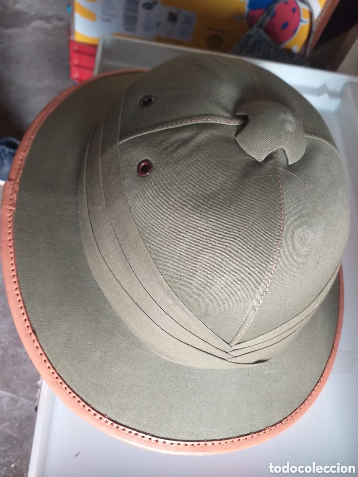 Antig&uuml;edades: Sombrero de safari ingl&eacute;s - Foto 10