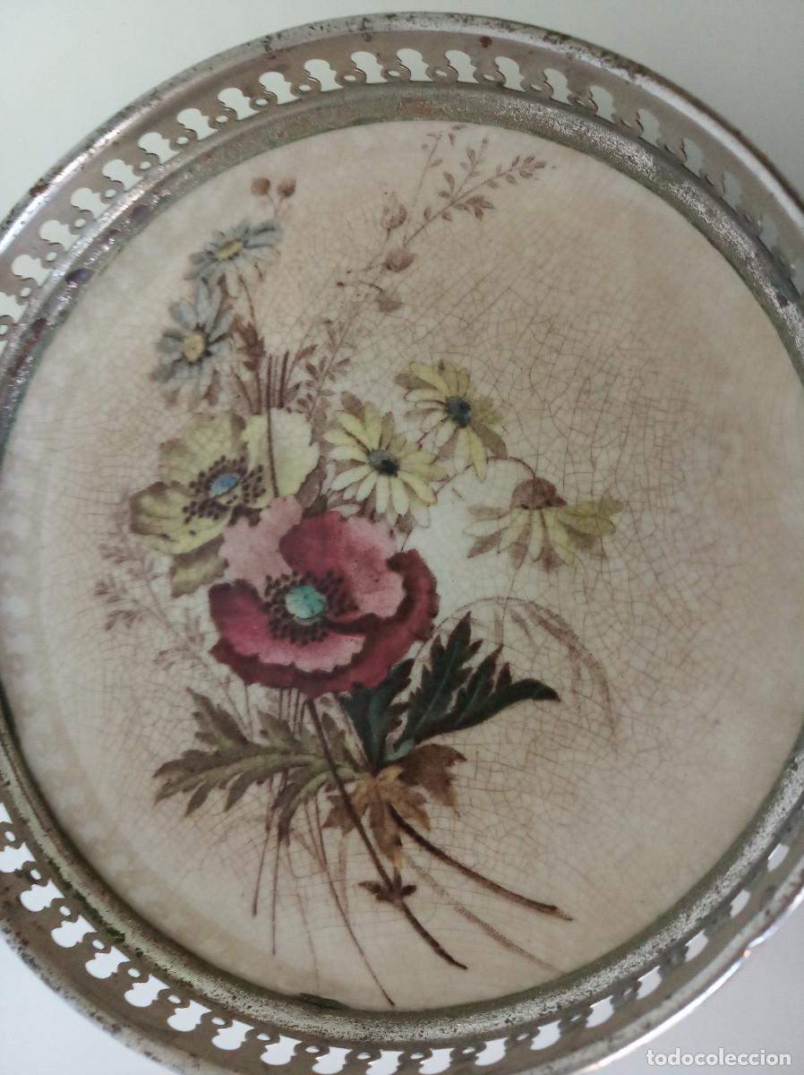 Antig&uuml;edades: ANTIGUAS BASES EN MAJOLICA - Foto 3